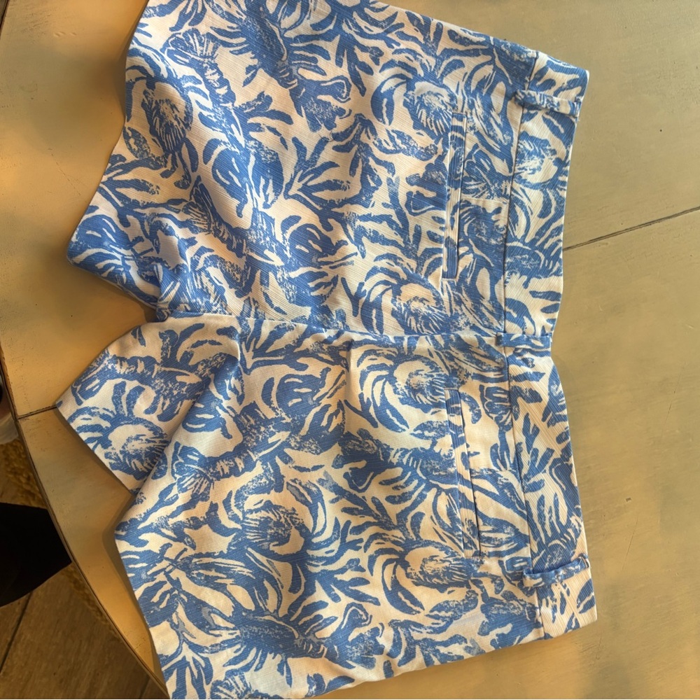 Callahan Blue and White Shorts - Picture 2 of 3